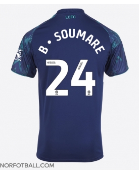 Billige Fotballdrakt Leicester City Boubakary Soumare #24 Replika Bortedrakt 2025-26 Kortermet Billige Fotballdrakt Leicester City Boubakary Soumare #24 Replika Bortedrakt 2025-26 Kortermet